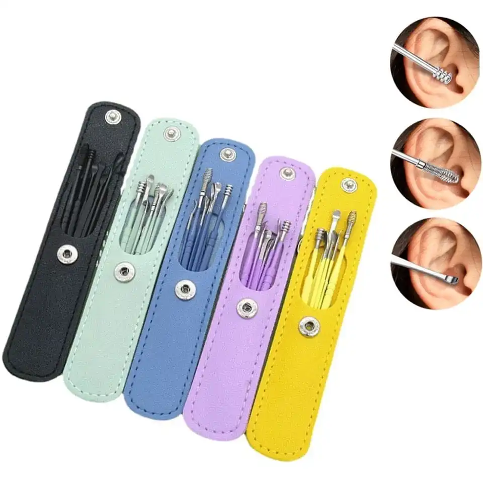Ear Cleaning Tool Set (6 Items)